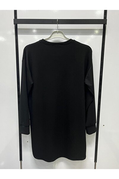 İDOL GİYİM Soft Textured Stone Patterned Tunic