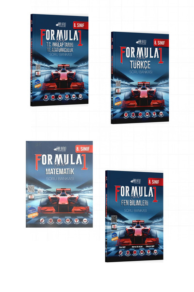 Son Viraj Yayınları 8. Sınıf LGS Türkçe Matematik Fen İnkılap Formula 1 Soru ...