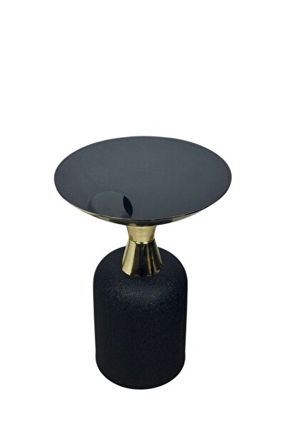 LONART CONCEPT Tebriz Aliminyum Gövde Gold Detaylı Modern Şık Sehpa