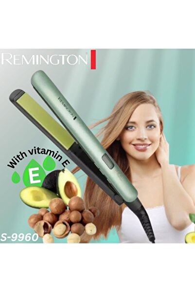 Remington Shine Therapy Hair Straightener with Advanced Ceramic Plates & Vitamin 450°F (S-9960)