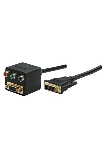 MANHATTAN Cablu splitter video DVI-I Dual Link mascul la VGA