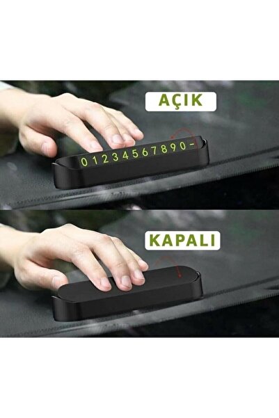 Buççin Phosphorescent Car Parking Numberer Open Close Numberer Phone Number Numerical