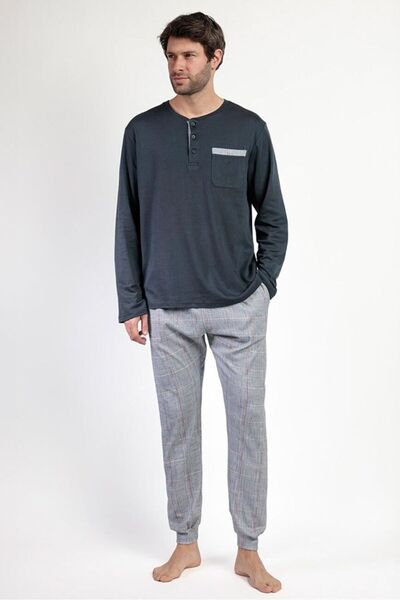 AYYILDIZ 63755 Erkek Lacivert Pijama Takımı