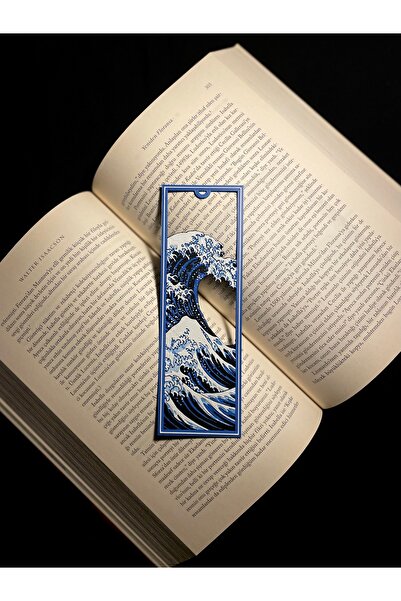 KAAZ DESIGN The Great Wave 2 Kitap Ayracı 3D Baskı