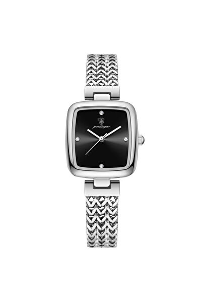 POEDAGAR Γυναικείο Ρολόι Quartz Elegant 3 ATM Casual Fashion Ατσάλινο Ασημί Μ...