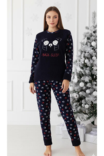 embody Pijamale Cocolino pentru femei din fleece polar, pufoase și călduroase...