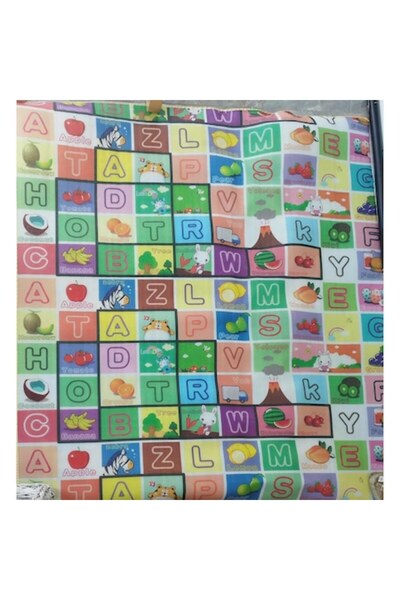 OEM Covor termoizolant 180 x 200 x 0,5 cm, față-verso, alfabet