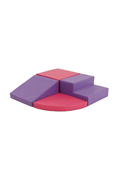 IGLU Soft Play Set de joaca Corner Crawler - Pink-Violet