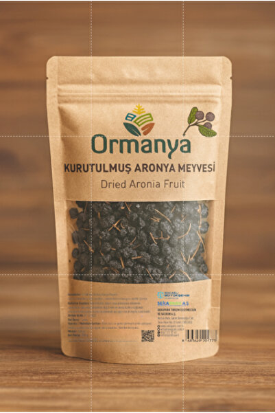 ORMANYA KURUTULMUŞ ARONYA MEYVESİ 200 GR