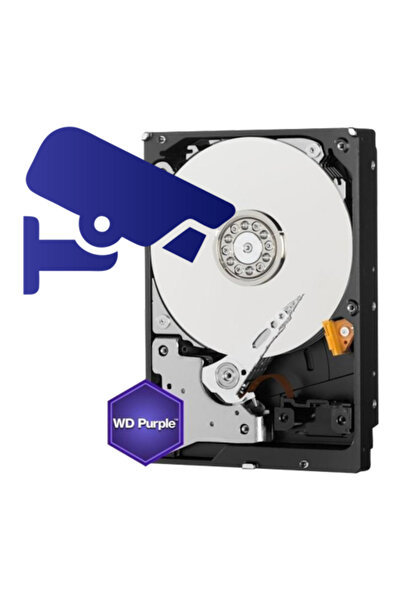 WESTERN DIGITAL Hard disk de supraveghere violet de 1 TB (3,5 inci)