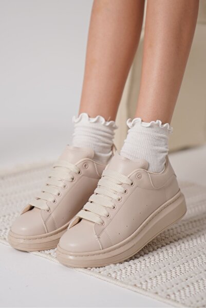 TRENDELLA Samira Beige Sneakers