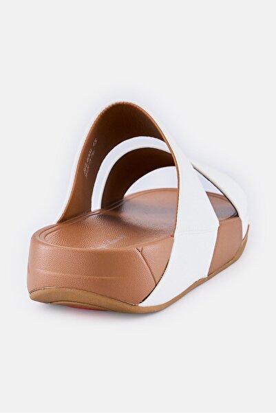 English Laundry Men Slip On Arabic Sandals, White