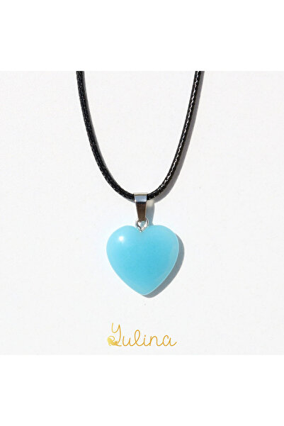 yulina Glow in the Dark Heart Necklace