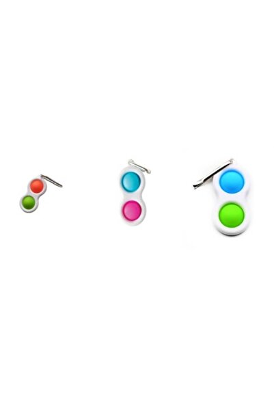 K KATHODE Set de 3 jucării antistres - breloc - POP IT -