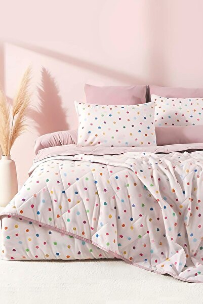 Rivaİstanbul Bonny Double Duvet Cover Set - 7 Piece Dowry Set