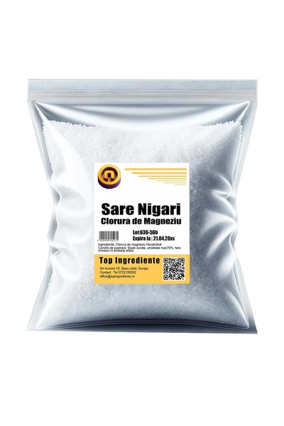 Top Ingrediente Clorura De Magneziu - Sare Nigari - 1KG
