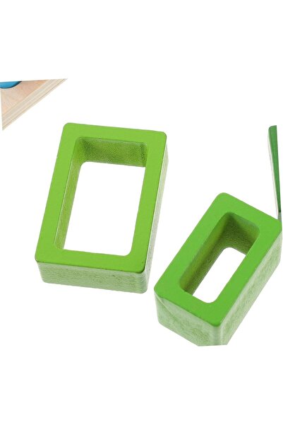 dalip Montessori Sorting Toy — Wooden Puzzle, 5 Asymmetric Shapes, 15 Pieces, Educational, Ages 2