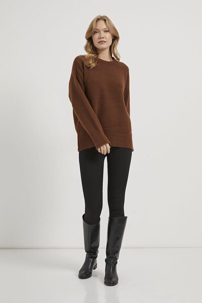 Arma Life Armalife 4761 Bi̇s Yaka Premium Salaş Kadin Kazak