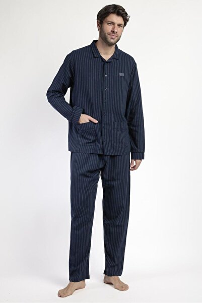 AYYILDIZ 63187 Erkek Lacivert Pijama Takımı