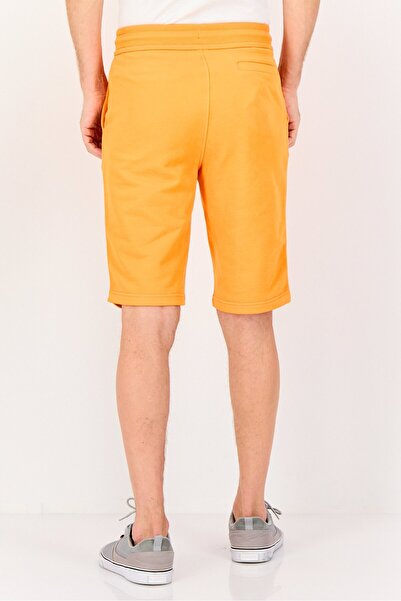 Calvin Klein Men Solid Basic Shorts, Orange