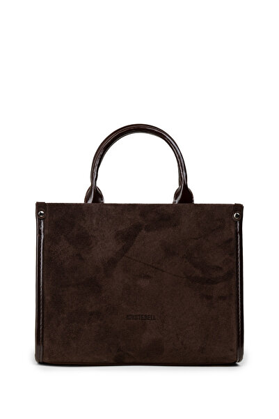 Deery Genuine Suede Brown Women's Handbag