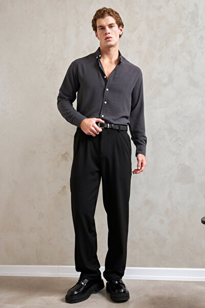 HYMAN Men's Oversized Cut Aerobin Shirt