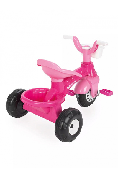PİLSAN Daisy children's tricycle, plastic wheels, accessory basket from 3 years up to 35 kg