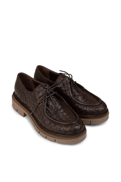 Deery Women's Brown Genuine Leather Casual Shoes