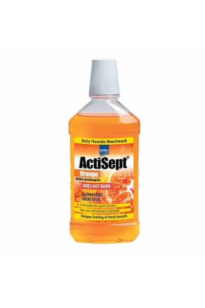 Actisept غسول الفم بالبرتقال 500 مل