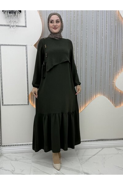 HASPASHA Aram düğme elbise
