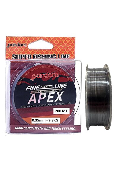 Pandora Apex 200mt 0.35mm Monofilament Olta Misinası Gri