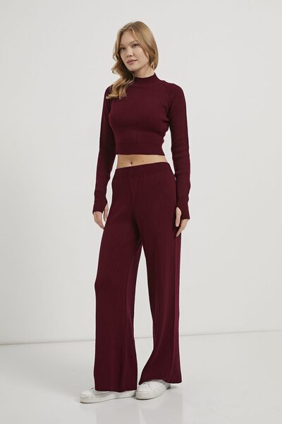 Arma Life Armalife 6478 crop sweater pant tights women's set