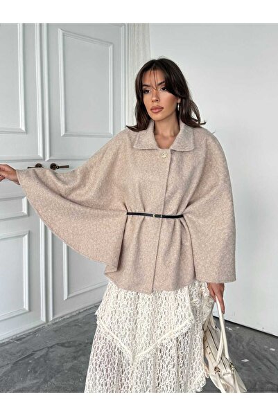 mydukkan.co Kırçlı Kaşe Poncho