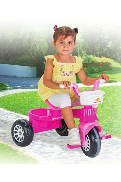 PİLSAN Daisy children's tricycle, plastic wheels, accessory basket from 3 years up to 35 kg