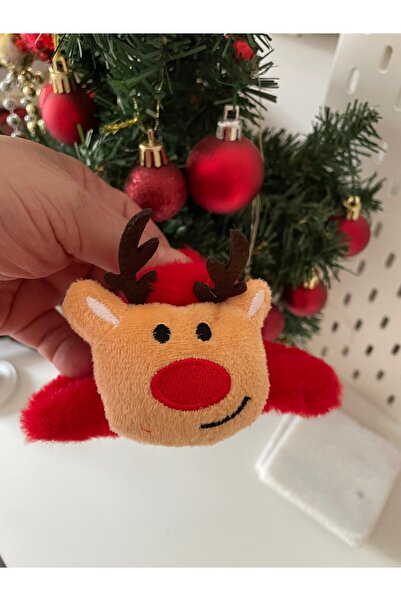 By Selen Suyolcu New Year's Themed Fluffy Plush Peg Buckle