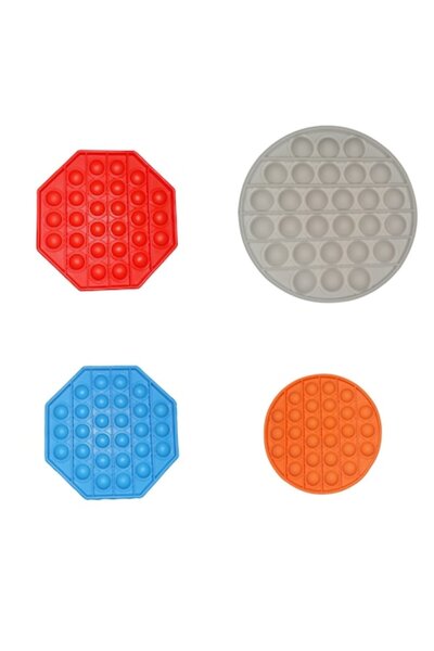 K KATHODE Set de 4 jucării antistres POP IT -