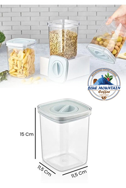 Blue Mountain Coffee حاوية تخزين ب - سعة 1.1 لتر