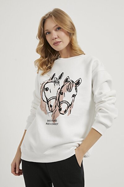 Arma Life Armalife 10949 at figured cycle collar shirt Fleece-Lined din sweatshirt