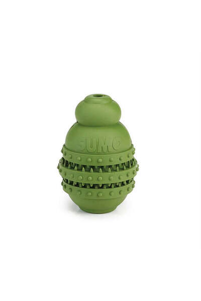 Beeztees Lvsqvr Sumo Mini Dental Toy (164018) Green 9.5X10.5