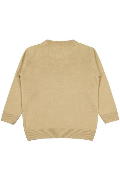 Civil Boys Basic 2-5 Years Old Sweater - Brown 3-4 Years Old