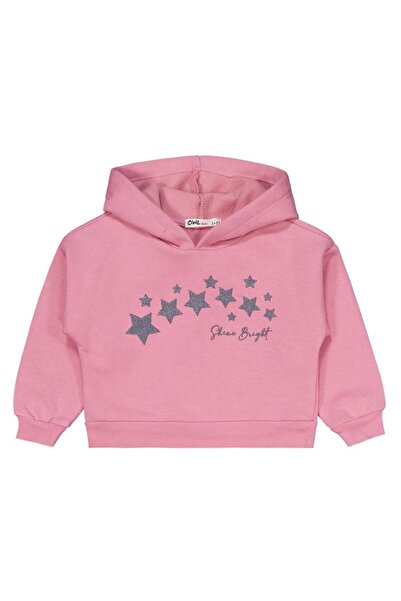 Civil Girls Yıldızlar Printed 2-5 Years Old Tracksuit Set - Pink 4-5 Years Old