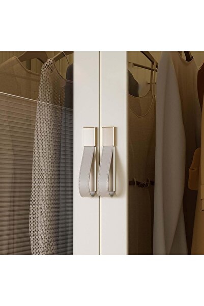 HXDream 3-layer Foldable Kids Wardrobe Portable Closet With Hanging Rod, 6 Hangers, 64X42X127CM