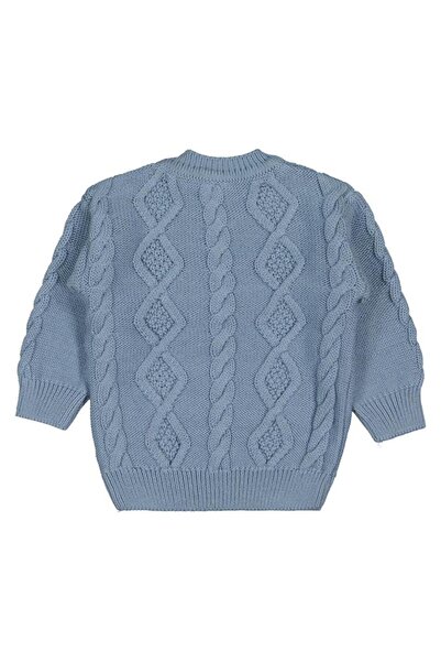 Civil Baby Rain Saç Örgü 6-18 Ay Kazak - Mavi6-9 Ay