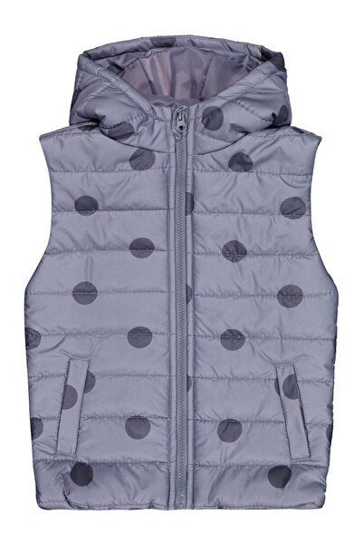 Civil Girls Score Printed 6-9 Years Old Vest - Gray 8-9 Years Old