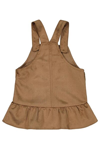 Civil Baby Süet 6-18 Ay Elbise - Bej 6-9 Ay