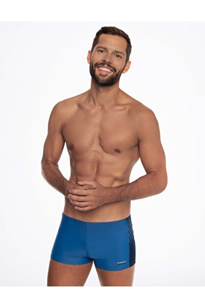 Henderson Men's Classic Swimming Trunks Briefs Shorts Slim Fit Side Graphic Beach Pool | Zither