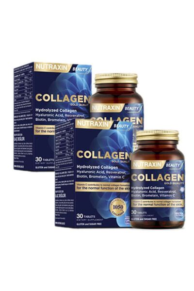 Nutraxin Hidrolize Collagen 30 Tablet 2'li Paket
