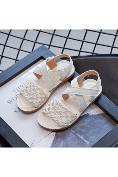 BebeNou Sandale din plasă croșetată LISD39-s1