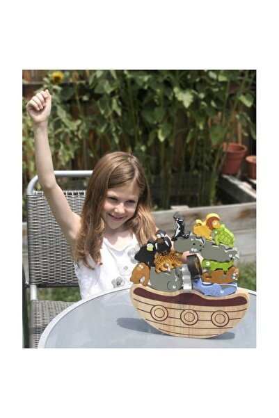 BeginAgain Joc de dexteritate cu barca și echilibrul animalelor, 2+ ani