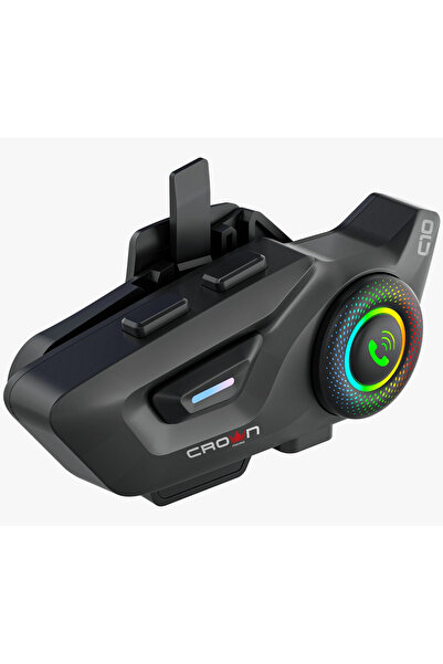 Crown Micro C10 MOTORSİKLET KASK BLUETOOTH İNTERKOM SETİ